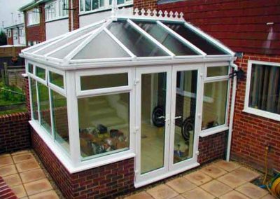 Conservatory and Paving andover