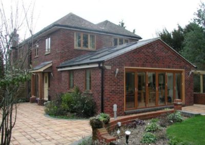 Extension Paving and door work